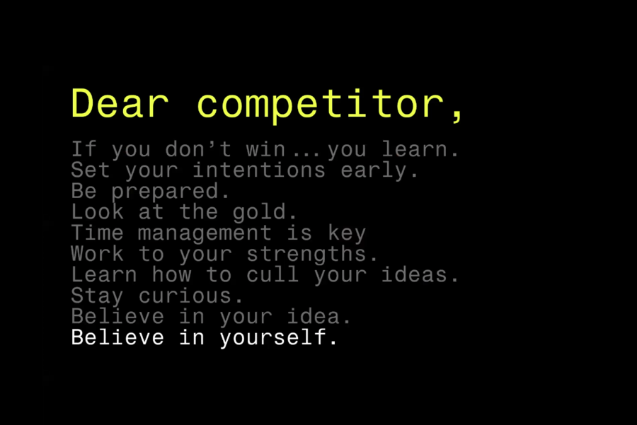 ▲ 영라이언즈컴피티션 라이브 마스터 클래스에서 진행한 전년도 수상자의 실전 조언 10가지. ⓒCANNES LIONS