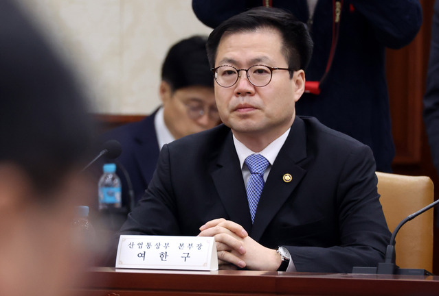 ▲ 여한구 산업통상부 통상교섭본부장이 10일 오전 서울 종로구 정부서울청사에서 열린 대외경제장관회의에 참석해 있다. 2026.02.10.  ⓒ뉴시스