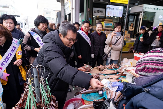 ▲ 김홍규 강릉시장. ⓒ강릉시