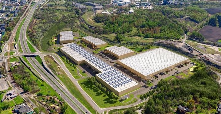 ▲ 폴란드 카토비체 Booster 물류센터 자산 조감도. ⓒ한국해양진흥공사