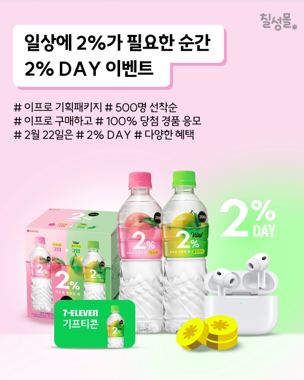 ▲ ⓒ롯데칠성음료