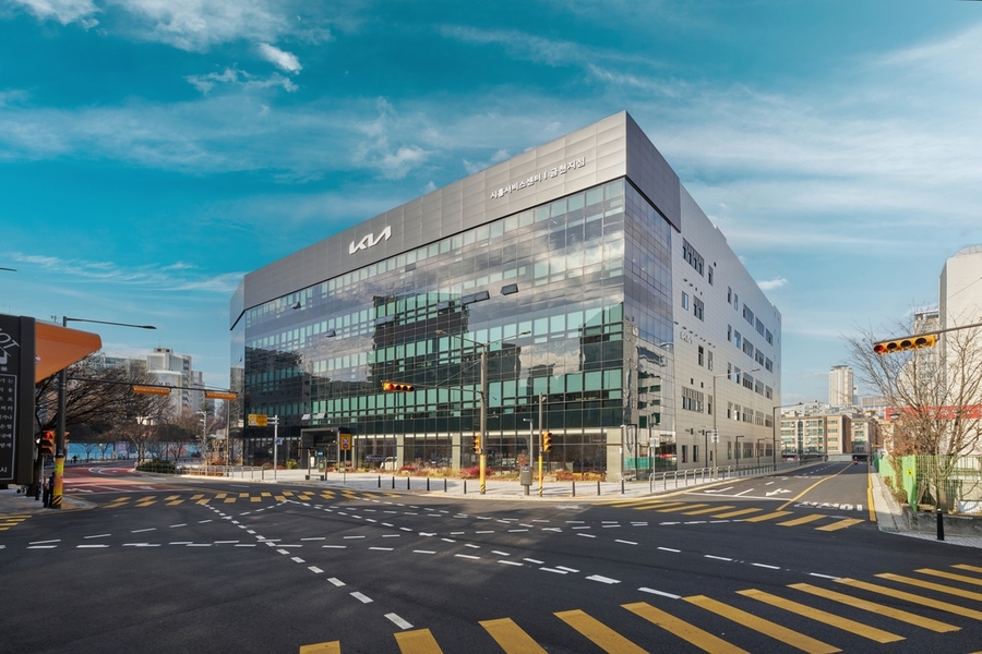 ▲ 기아 시흥 플래그십 스토어 전경. ⓒ기아