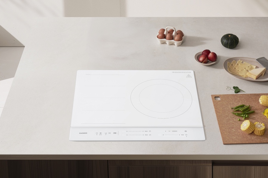 ▲ 쿠쿠가 지난달 출시한 AI 인덕션 제품 모습. ⓒ쿠쿠
