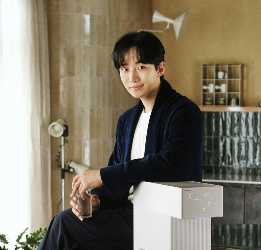 ▲ 쿠쿠의 브랜드 모델인 배우 이준호 ⓒ쿠쿠