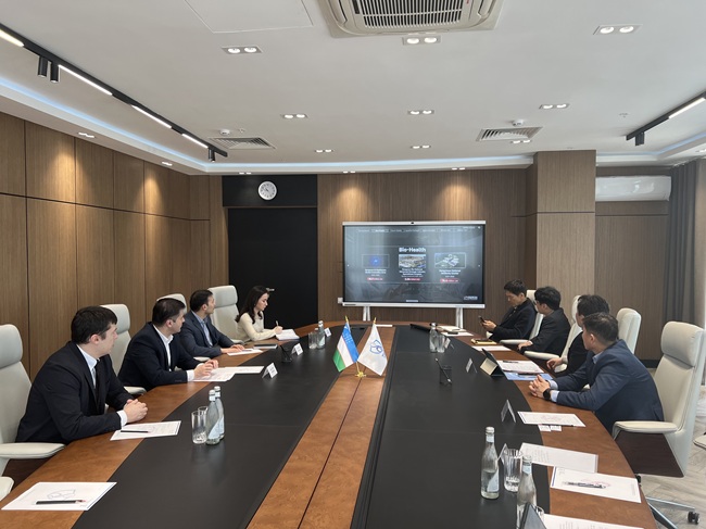 ▲ 강원테크노파크가 도내 바이오·의료기업의 글로벌 진출 및 해외 협력 네트워크 구축을 위해 지난 5일부터 8일까지 우즈베키스탄(타슈켄트)을 방문하고, 현지 주요 보건·의료 및 산업 관련 기관과의 협력 방안을 논의했다. ⓒ강원테크노파크