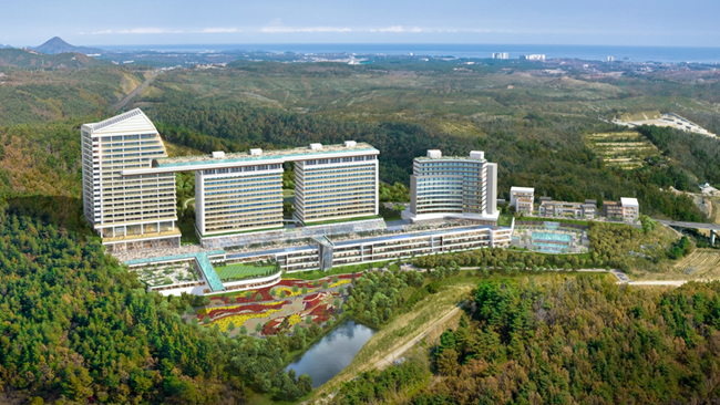 ▲ 고성 원암 웰니스 리조트 조감도. ⓒ고성군