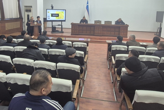 부여군, 벼 재배 선진농업 '우즈베키스탄' 전파