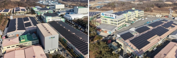 ▲ 에이스침대 음성공장 및 여주공장 이미지ⓒ에이스침대