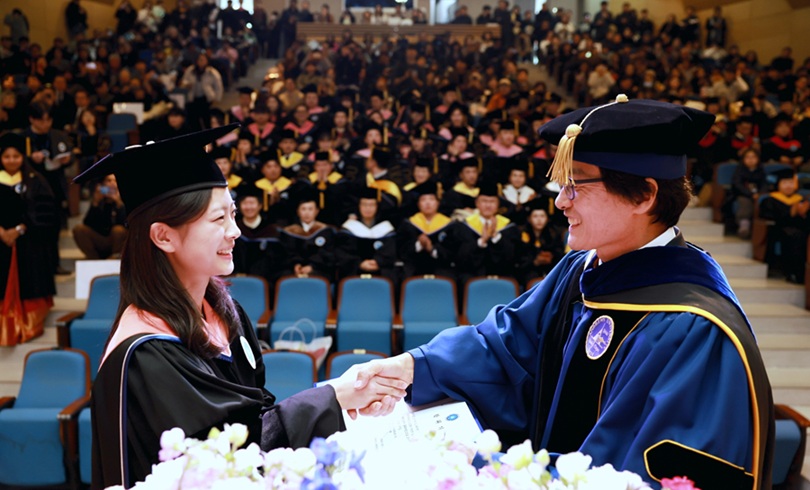 ▲ 2025학년도 전기 학위수여식.ⓒ삼육대