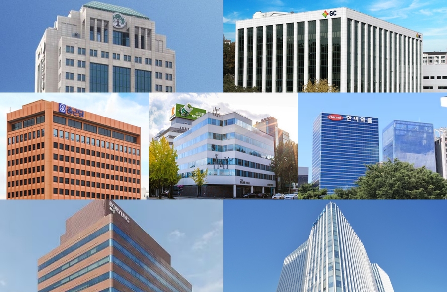 ▲ 매출 1조원 이상 제약사. ⓒ각 사