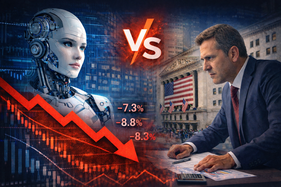 ▲ 세무 담당 AI와 세무사의 대결 구도를 표현한 이미지. ⓒ OpenAI