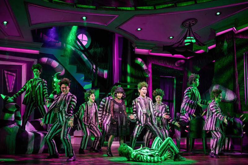 ▲ 뮤지컬 '비틀쥬스' 공연.ⓒCJ ENM