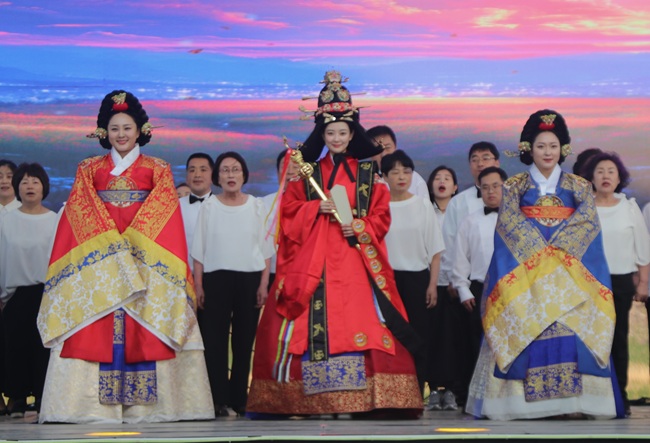 ▲ 정순왕후 선발대회 모습. ⓒ영월문화관광재단