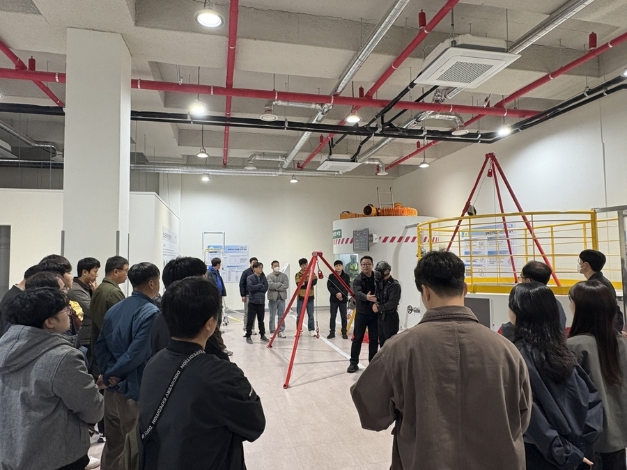 ▲ 중대재해 제로 밀폐공간작업교육ⓒ광주광역시 제공