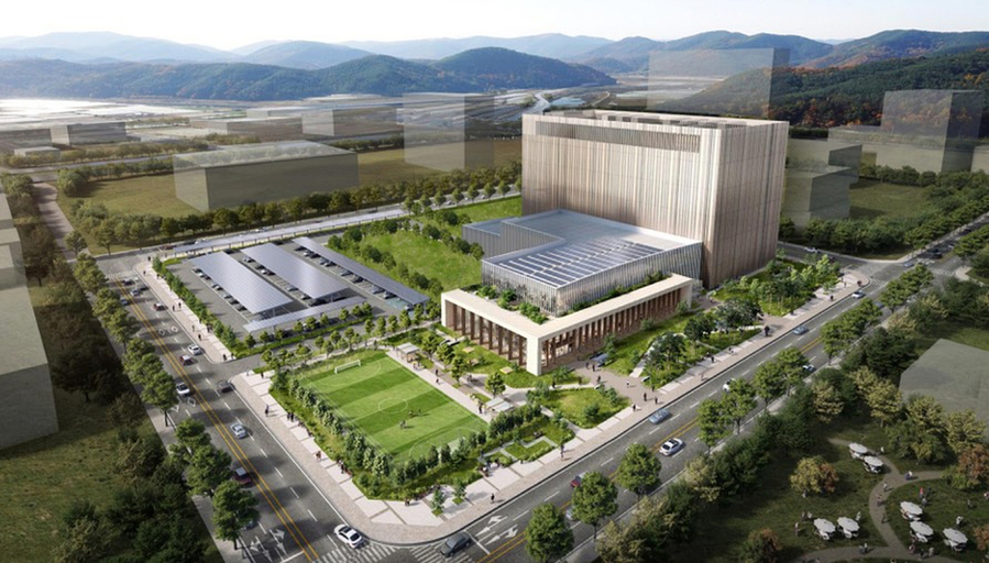 ▲ AI수도- 장성파인데이터센터 조감도ⓒ전라남도 제공
