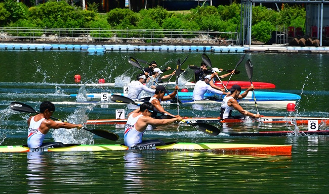 ▲ 지난해 6월 화천에서 열린 전국 카누대회. ⓒ화천군