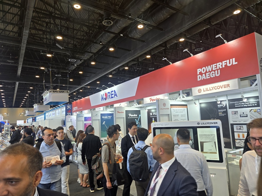 ▲ 대구시는 아랍에미리트 두바이 엑스포 시티(Dubai EXPO CITY)에서 열린 ‘2026 두바이 의료기기 전시회(WHX Dubai 2026)’에 대구공동관을 마련해 총 455만 달러 규모의 수출 계약 추진 실적을 달성했다.ⓒ대구시