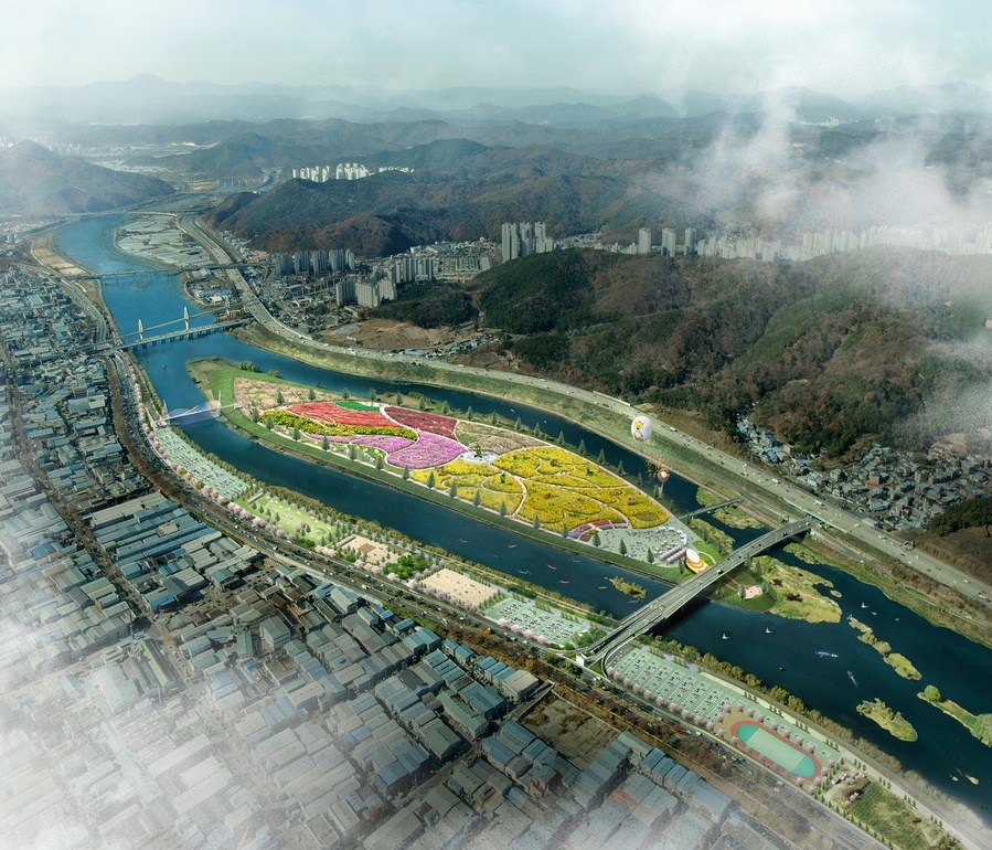 ▲ 금호강 르네상스 5대 거점 중 하나인 ‘하중도 친수공간 조성 및 명소화 사업’이 국비 지원사업으로 최종 확정돼 본격적인 궤도에 오른다.ⓒ대구시