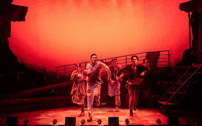 ▲ 뮤지컬 '시지프스' 공연.ⓒ오차드뮤지컬컴퍼니