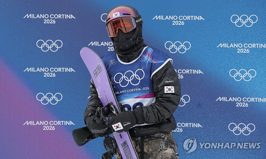 ▲ 유승은이 2026 밀라노·코르티나담페초 동계올림픽 스노보드 여자 슬로프스타일 결선에서 12위에 머물렀다.ⓒ연합뉴스 제공