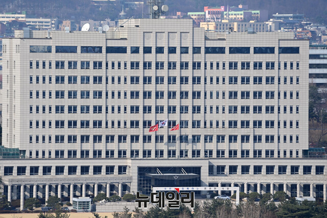 ▲ 서울 용산구 국방부 청사 전경. ⓒ뉴데일리