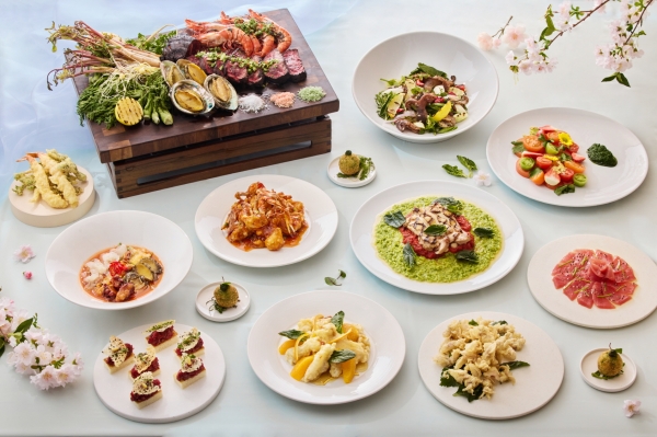 ▲ 카시아 속초 뷔페 레스토랑 ‘비스타’, 봄 시즌 뷔페 메뉴ⓒ카시아 속초