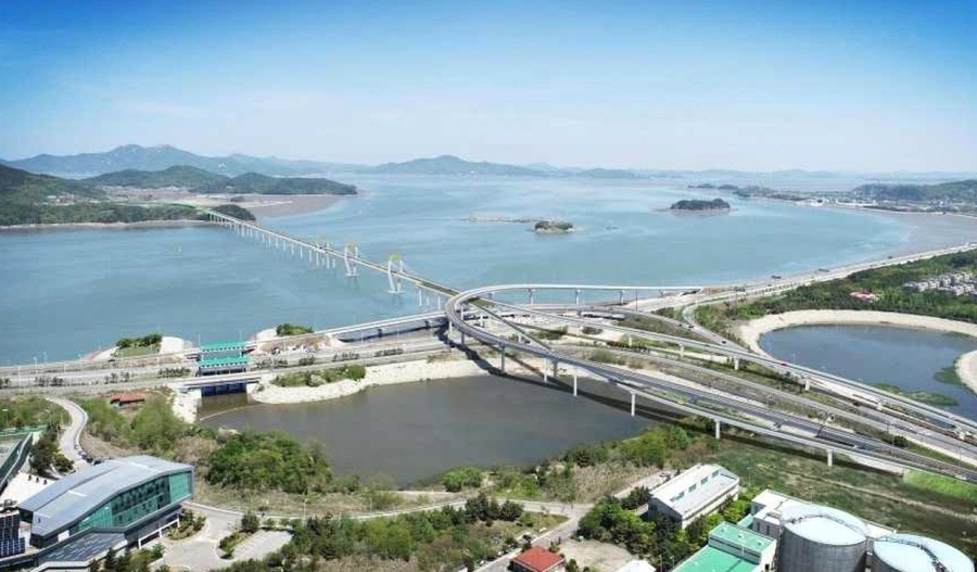 ▲ 인천시 영종도∼신도 해상교량 ⓒ인천시 제공