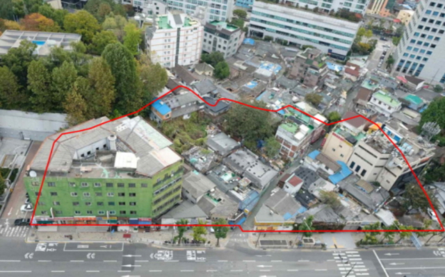 ▲ 마포로5구역 제2지구 재개발정비사업 현장.