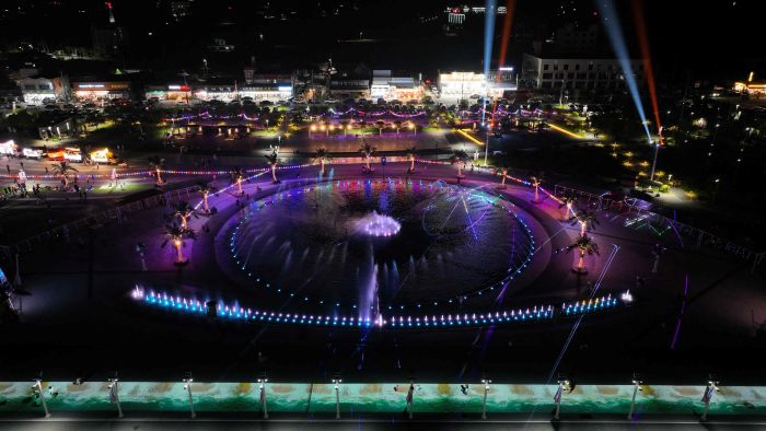 ▲ 서부해안야간경관 모습.ⓒ홍성군