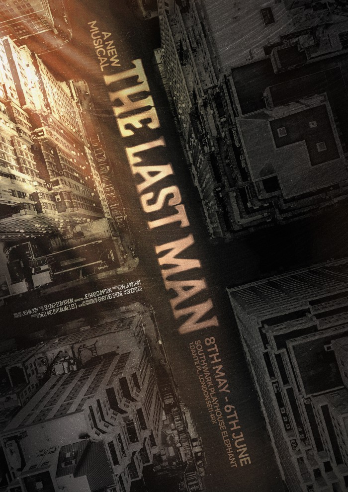 ▲ 뮤지컬 '더 라스트맨' 영국 공연 포스터.ⓒ주식회사 네오