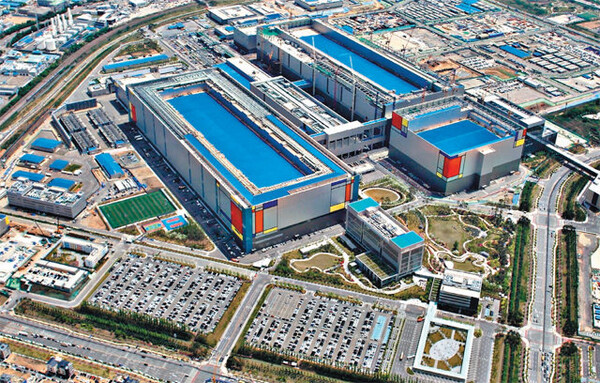 ▲ 삼성전자 경기 평택 파운드리 생산 기지ⓒ삼성전자