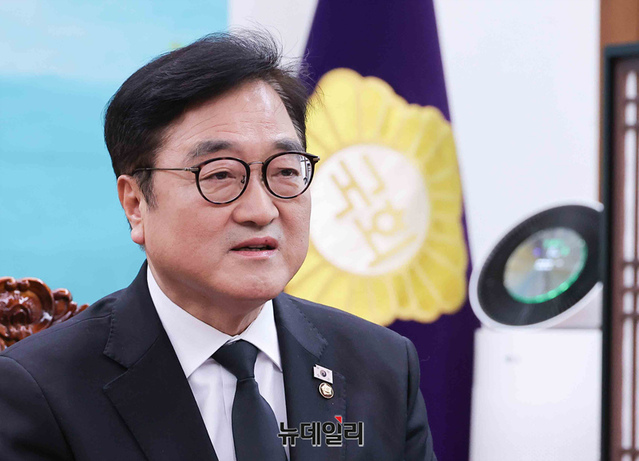 ▲ 우원식 국회의장. ⓒ이종현 기자