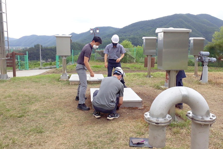 ▲ 청송군(군수 윤경희)은 깨끗한 물 공급을 위한 상하수도 분야 투자도 대폭 확대된다(급수구역 상수관로 정비).ⓒ청송군