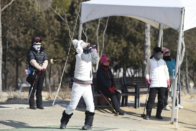 ▲ 지난해 2월에 열린 2025 시즌 오픈 전국 파크골프 대회. ⓒ화천군