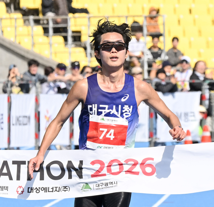 ▲ 국내 남자부 1위 대구광역시청의 이동진 선수.ⓒ대구시