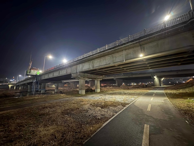 ▲ 야간경관이 조성될 청석공원 전경. ⓒ광주시 제공