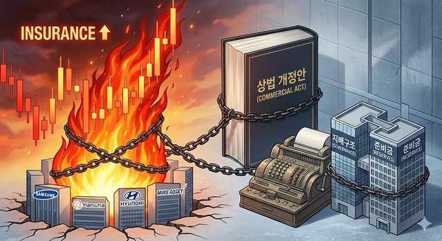 ▲ 자사주 소각 의무화 기대감에 보험주들이 불기둥을 뿜으며 질주하고 있지만, 보험업계의 셈법은 복잡해지는 분위기다. ⓒ제미나이