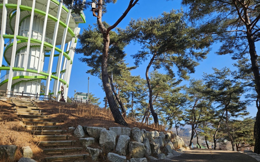 ▲ 가평군 북면 목동근린공원이‘별빛 치유의 숲’으로 탈바꿈 한다 ⓒ가평군 제공