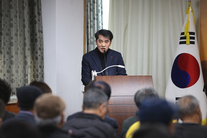 ▲ 최재형 보은군수. ⓒ보은군