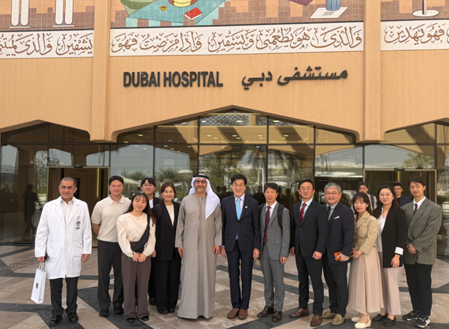 ▲ 강원특별자치도가 중동 최대 의료기기 전시회인 '2026 두바이 월드헬스 엑스포(WHX Dubai 2026)'에 참가해 2167만 달러(약 325억 원) 규모의 역대 최대 수출계약 성과를 거두며 중동시장 공략에 나섰다. ⓒ강원특별자치도