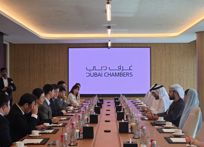 ▲ 강원특별자치도가 중동 최대 의료기기 전시회인 '2026 두바이 월드헬스 엑스포(WHX Dubai 2026)'에 참가해 2167만 달러(약 325억 원) 규모의 역대 최대 수출계약 성과를 거두며 중동시장 공략에 나섰다. ⓒ강원특별자치도