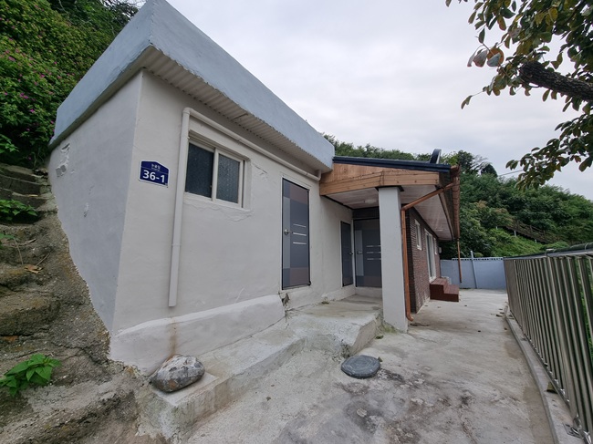 ▲ 한달살기 주택. ⓒ동해시