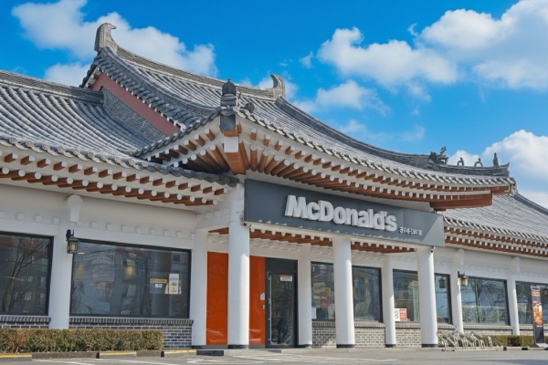 ▲ 한국맥도날드 경주용강DT점 매장 전경ⓒ한국맥도날드