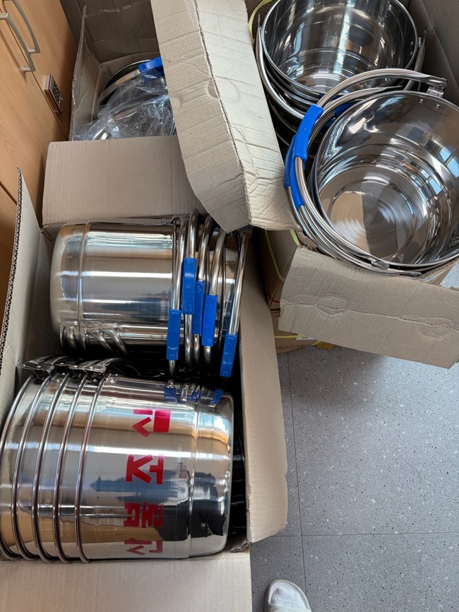 ▲ 재처리 용기. ⓒ양양군