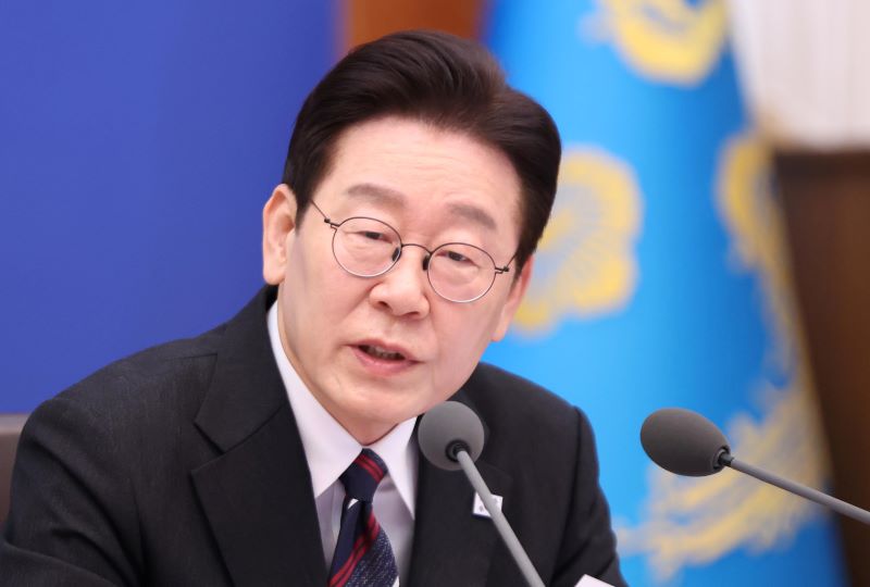 ▲ 이재명 대통령이 24일 청와대에서 열린 국무회의에서 발언하고 있다. ⓒ뉴시스