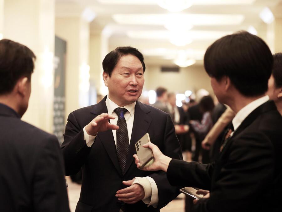 ▲ 최태원 회장ⓒSK그룹