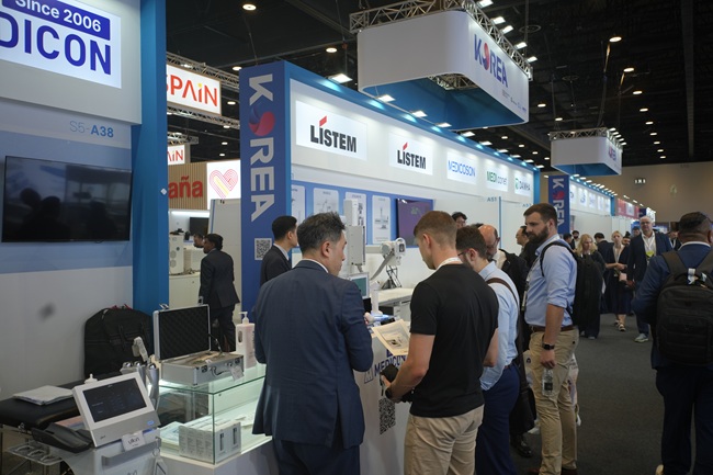 강원 의료기기, 중동 심장부 두바이서 'K-메디컬' 저력 증명