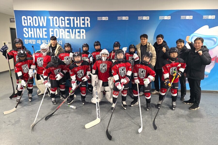 ▲ 강를하키센터 초등부 대표팀ⓒ광주광역시체육회 제공