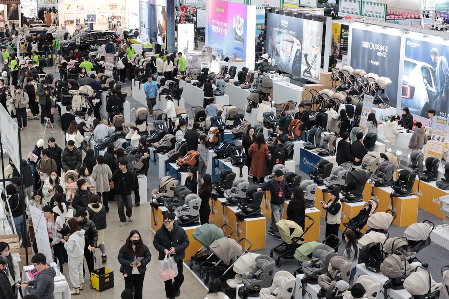 ▲ 46회 대구 베이비&키즈페어 현장.ⓒ대구 엑스코(EXCO)