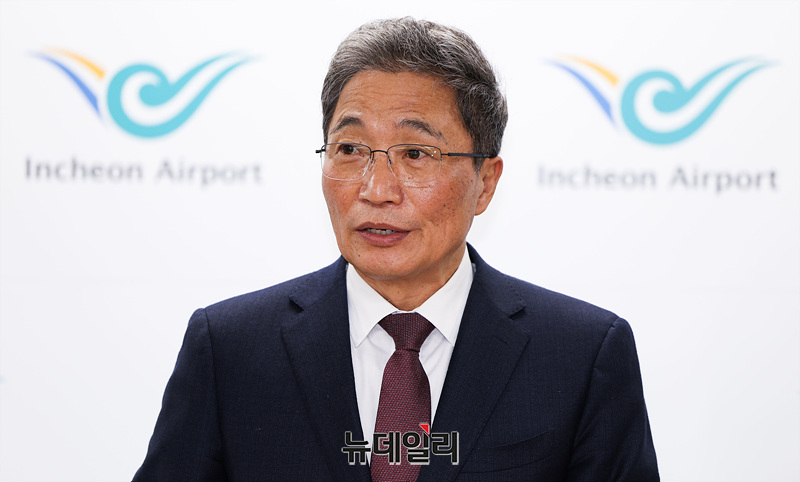 [영상] 이학재 인천공항 사장 '지방선거 출마 생각 없다'
